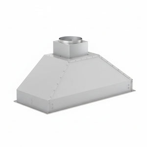 ZLINE 40 in. Ducted Wall Mount Range Hood Insert in Stainless Steel (698-40) side, above.