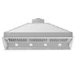 ZLINE 46 in. Ducted Wall Mount Range Hood Insert in Stainless Steel (698-46)