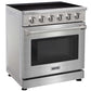 KOSTCH 30 in. Electric Range with 4.55 cu. ft. True Convection Oven in Stainless Steel (KOS-30RE06H-S)