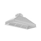 ZLINE 46 in. Ducted Wall Mount Range Hood Insert in Outdoor Approved Stainless Steel (721-304-46)