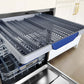 KOSTCH 24 in. Top Control Tall Tub Built-In Dishwasher with 3rd Rack in Stainless Steel with Red Door, 47dBA (KOS-24DWH06H-R)