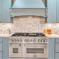ZLINE 48 in. 6.0 cu. ft. Legacy Dual Fuel Range with 7 Burner Gas Cooktop and 2 Electric Ovens in Stainless Steel, Open Box-Excellent Condition