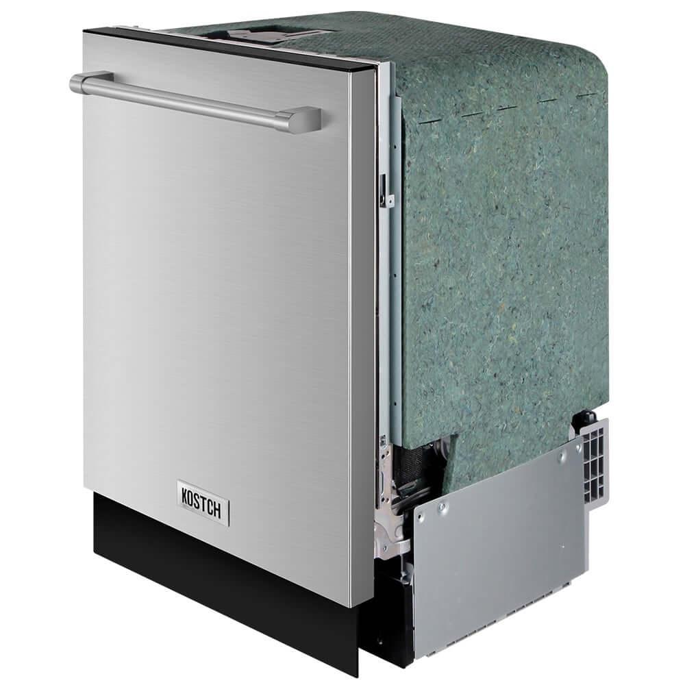 KOSTCH 24 in. Top Control Tall Tub Built-In Dishwasher with 3rd Rack in Stainless Steel, 47dBA (KOS-24DWH06H-S)