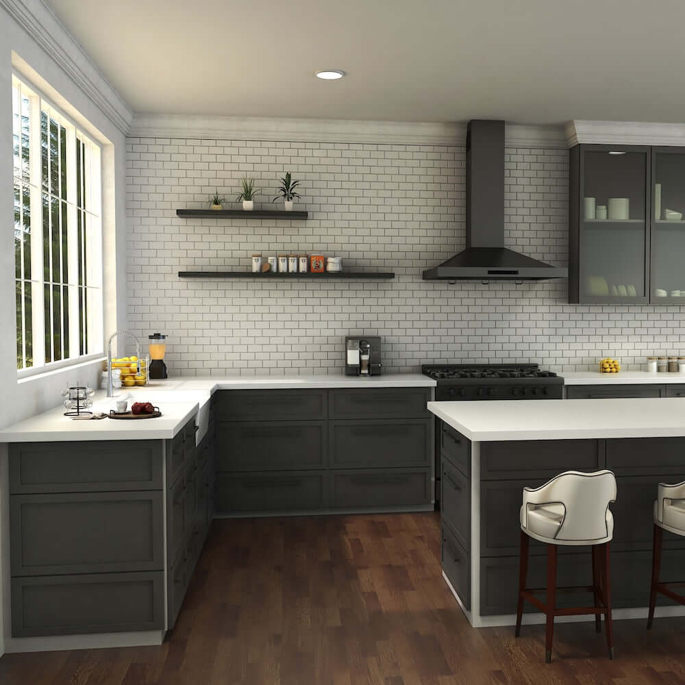 ZLINE Apollo Kitchen Faucet in Chrome (APL-KF-CH)
