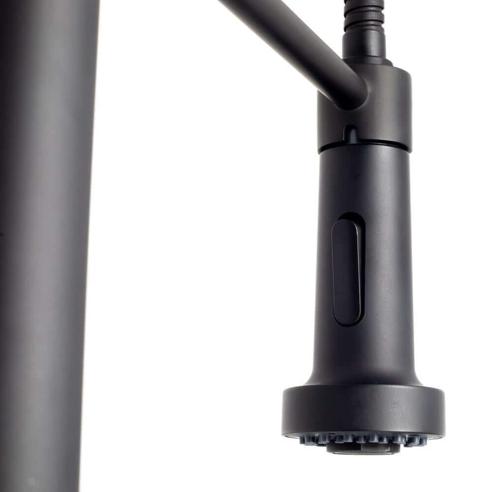 ZLINE Apollo Kitchen Faucet in Matte Black (APL-KF-MB)