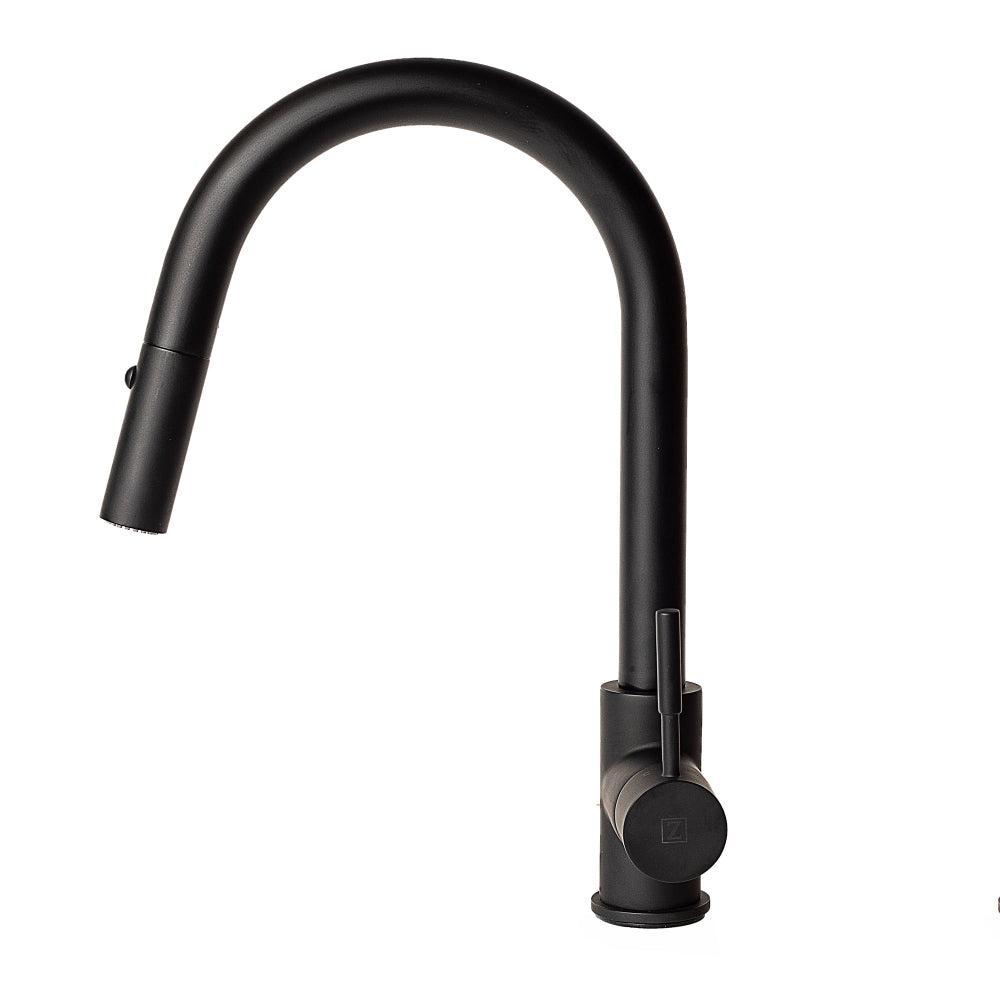 ZLINE Arthur Kitchen Faucet (ATH-KF) Matte Black