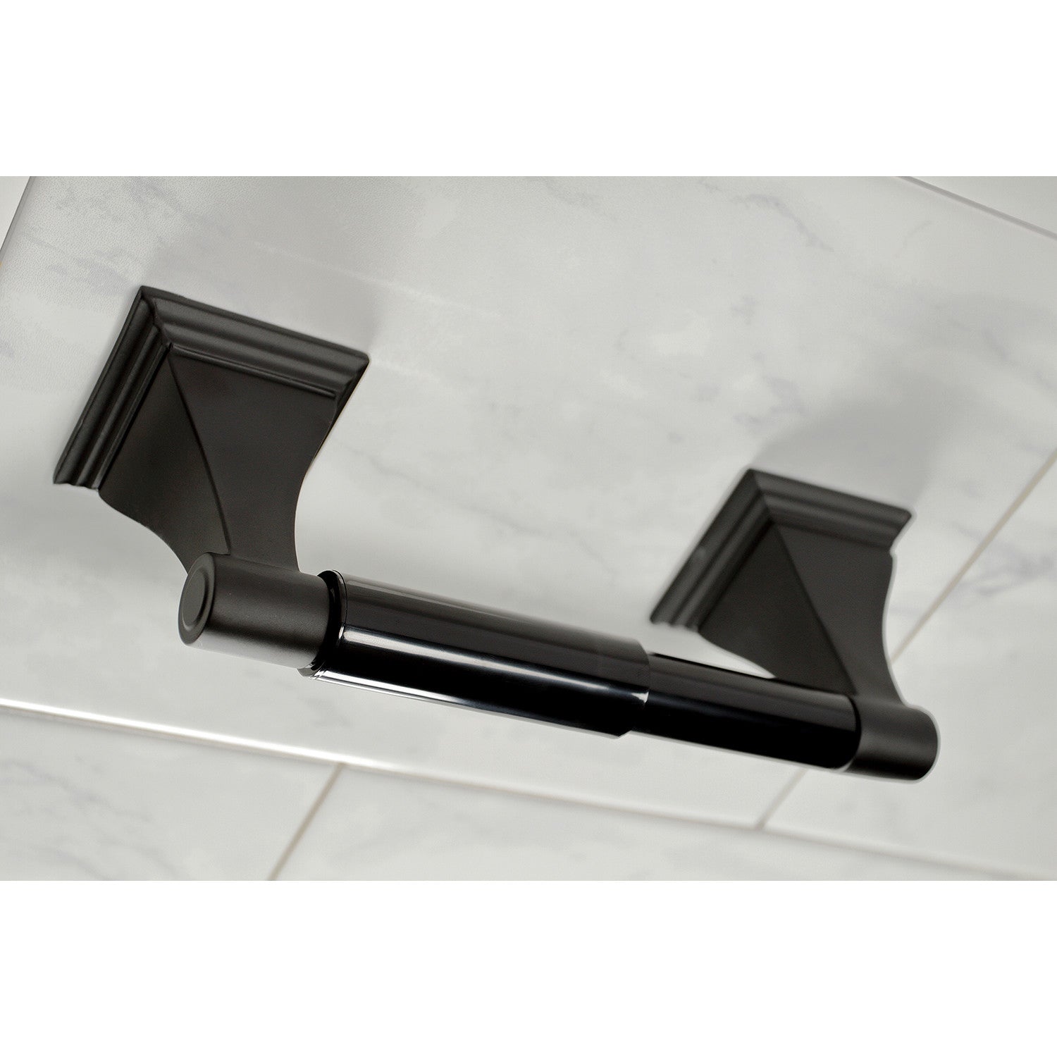 Kingston Brass Monarch 5-Piece Bathroom Accessory Set Matte Black