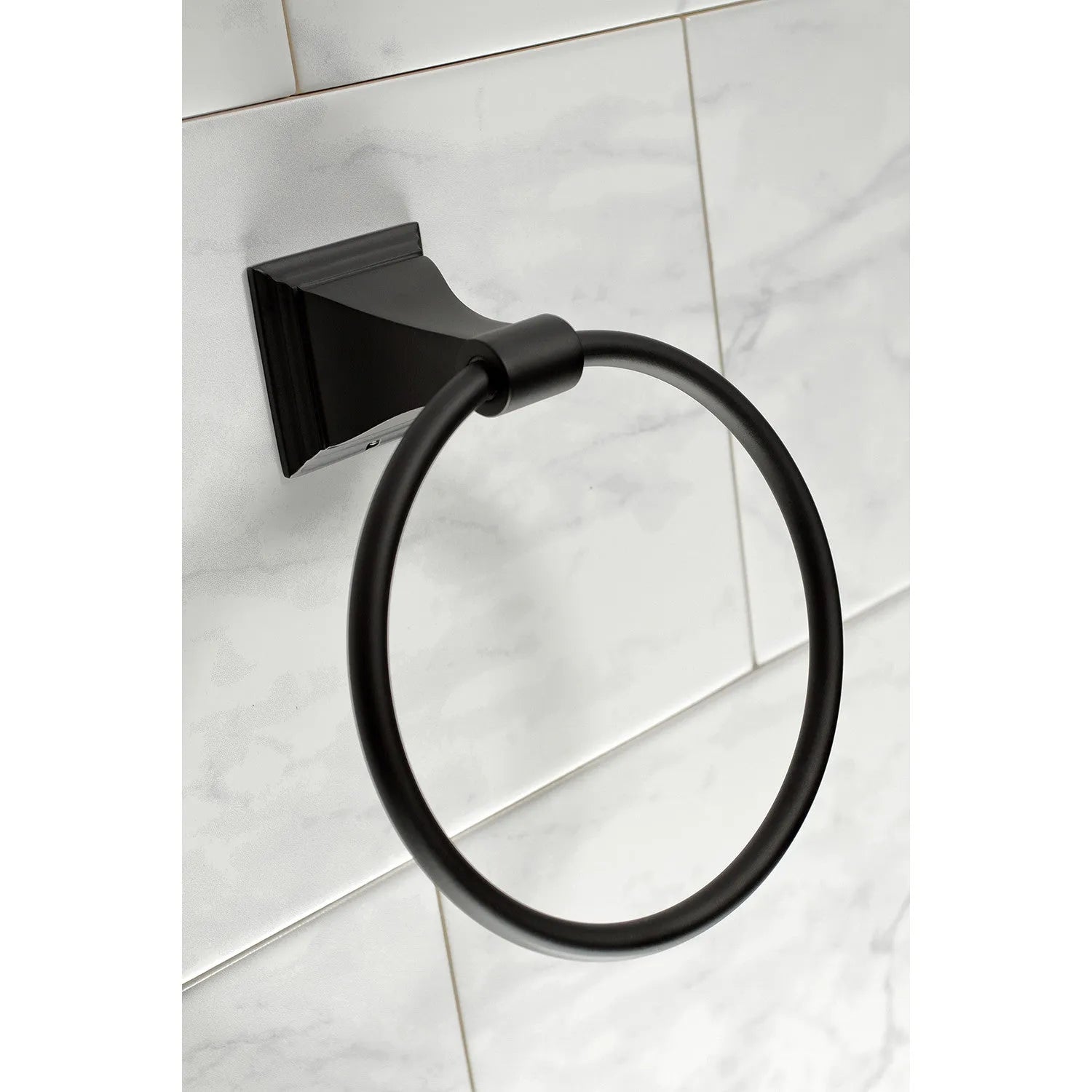 Kingston Brass Monarch 5-Piece Bathroom Accessory Set Matte Black