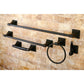 Kingston Brass Monarch 5-Piece Bathroom Accessory Set Oil Rubbed Bronze