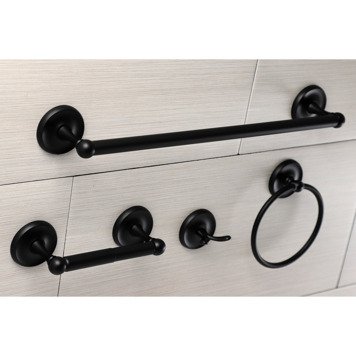 Kingston Brass Victorian 4-Piece Bathroom Accessory Set