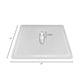 ZLINE 8 in. Bliss Shower Head in Chrome (BLS-H8-CH) dimensional diagram.
