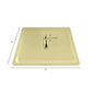 ZLINE 12 in. Bliss Shower Head in Polished Gold (BLS-H12-PG) dimensional diagram.