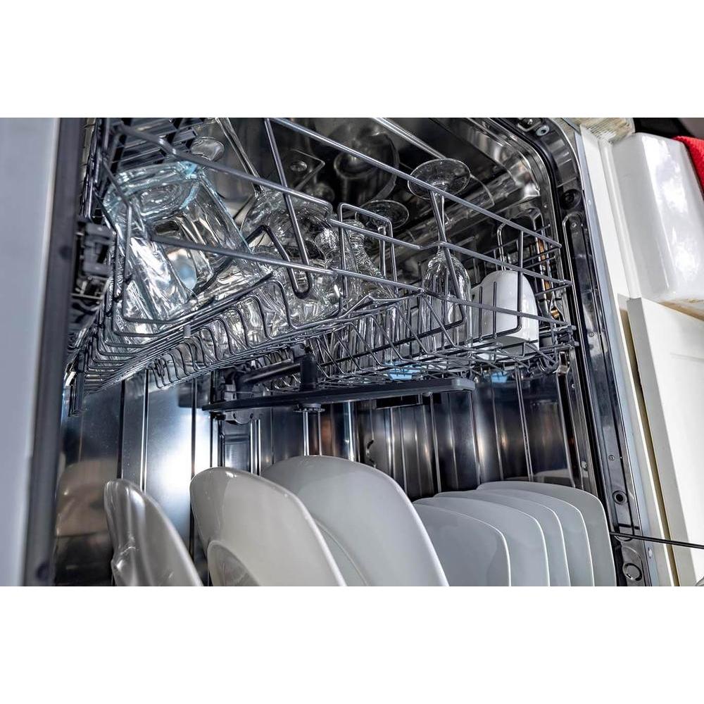 Dishes inside BREDA dishwasher