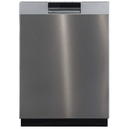 BREDA 24 in. ADA Compliant Dishwasher with Pocket Handle in Stainless Steel (LUDWA30155)