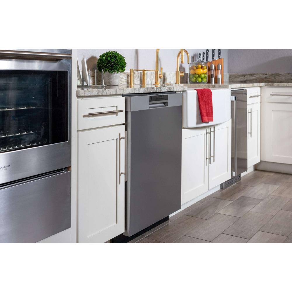 BREDA 24 in. Custom Panel Ready ADA Compliant Dishwasher (LUDWA30150)