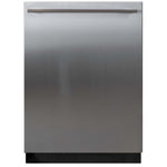 BREDA 24 in. Dishwasher Panel in Stainless Steel with Handle (BDWDRH-1BOX)