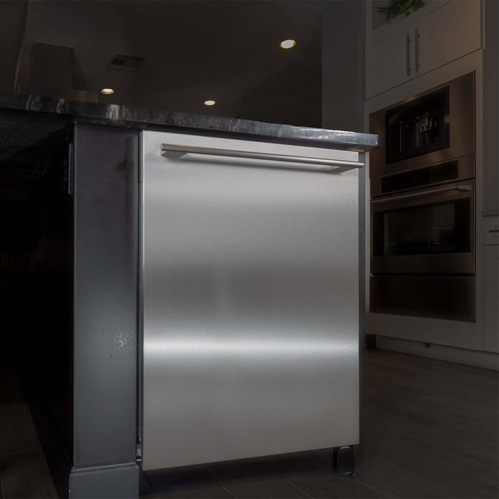 BREDA 24 in. Panel Ready 3rd Rack Tall Tub Dishwasher (LUDWT30250)