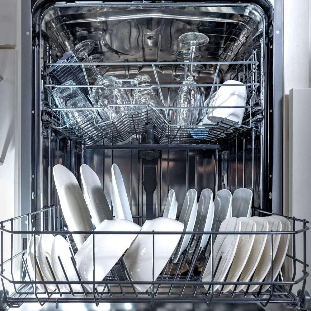 BREDA 24 in. Tall Tub Dishwasher with Pocket Handle Panel in Stainless Steel (LUDWT30155)