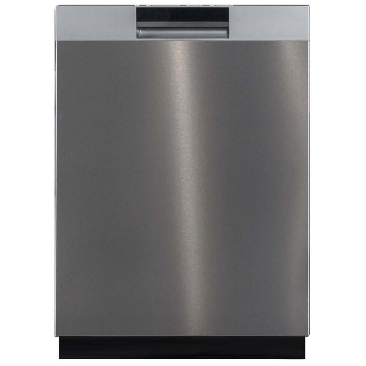 BREDA 24 in. Tall Tub Dishwasher with Pocket Handle Panel in Stainless Steel (LUDWT30155)