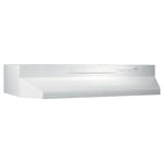 Broan F40000 Series 30 In. Two-Speed 4-Way Convertible Under Cabinet Range Hood with Color Options (F4030)