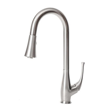 ZLINE Castor Kitchen Faucet in Brushed Nickel (CAS-KF-BN)