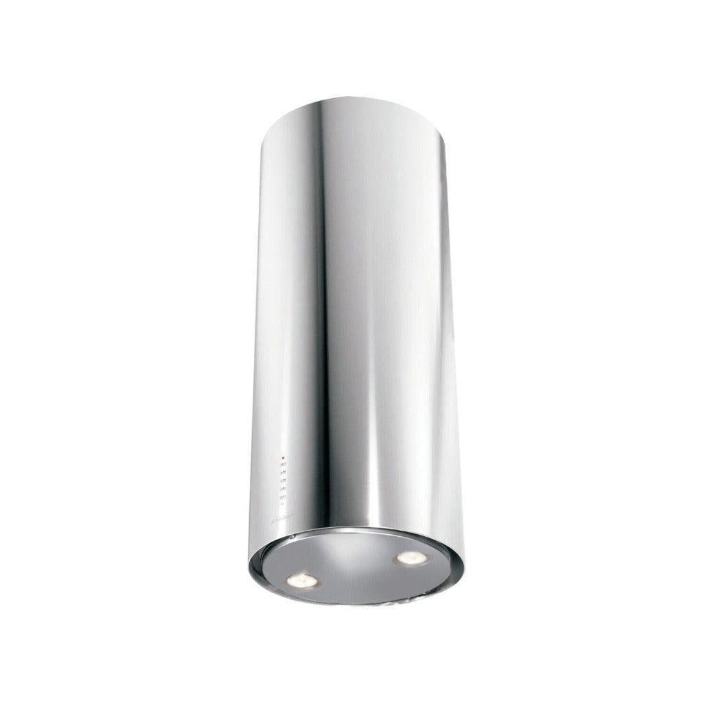 Faber Cylindra Isola 15 in. Island Mount Range Hood In Stainless Steel