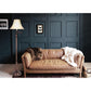 Cal Lighting 3-Way Swing Arm Floor Lamp in Antique Rust