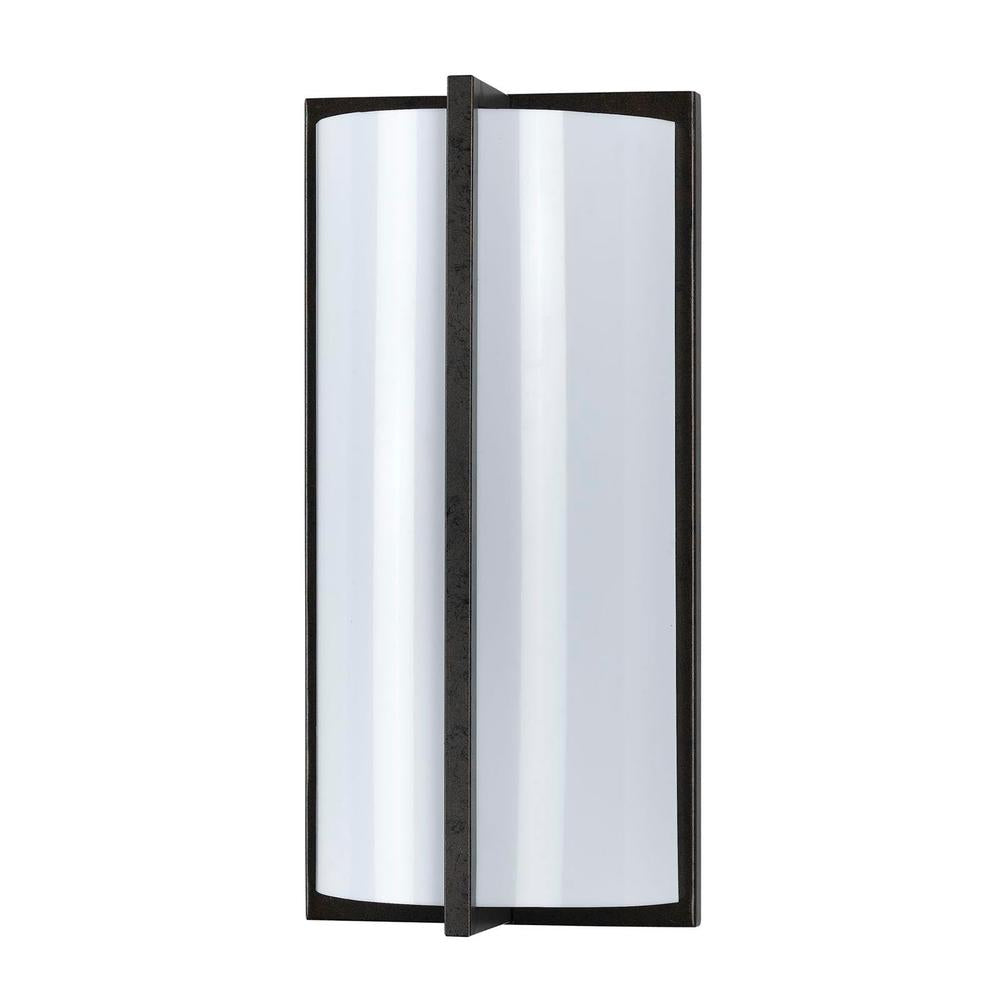 Cal Lighting PLC Wall Lamp with Rust Trim