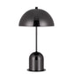 Cal Lighting Peppa Metal Mushroom Accent Table Lamp with Color Options