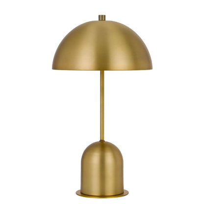 Cal Lighting Peppa Metal Mushroom Accent Table Lamp with Color Options