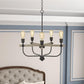 Cal Lighting Sion 5-Light Metal Rustic Chandelier