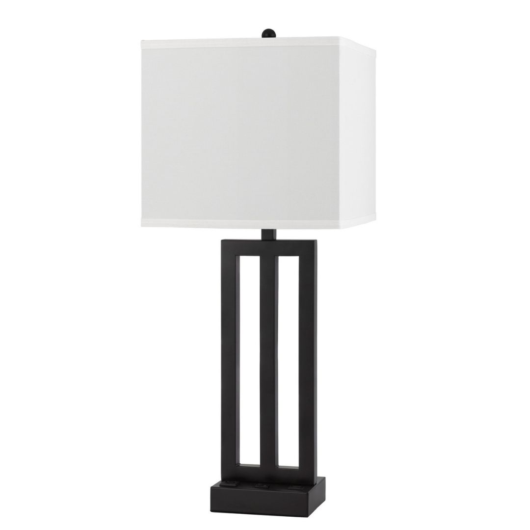 Cal Lighting Cachan Metal Night Stand Lamp 