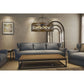 Cal Lighting Cantania 60W X 6 Metal Pendant Fixture 30 in.