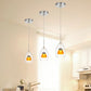 Cal Lighting Integrated Dimmable LED Double Glass Mini Pendant Light