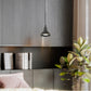 Cal Lighting Kampia LED Dimmable Metal Pendant Light in Dark Bronze
