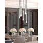 Cal Lighting Troy LED Dimmable 5-Light Pendant with Glass Diffuser