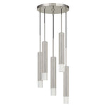 Cal Lighting Troy LED Dimmable 5-Light Pendant with Glass Diffuser