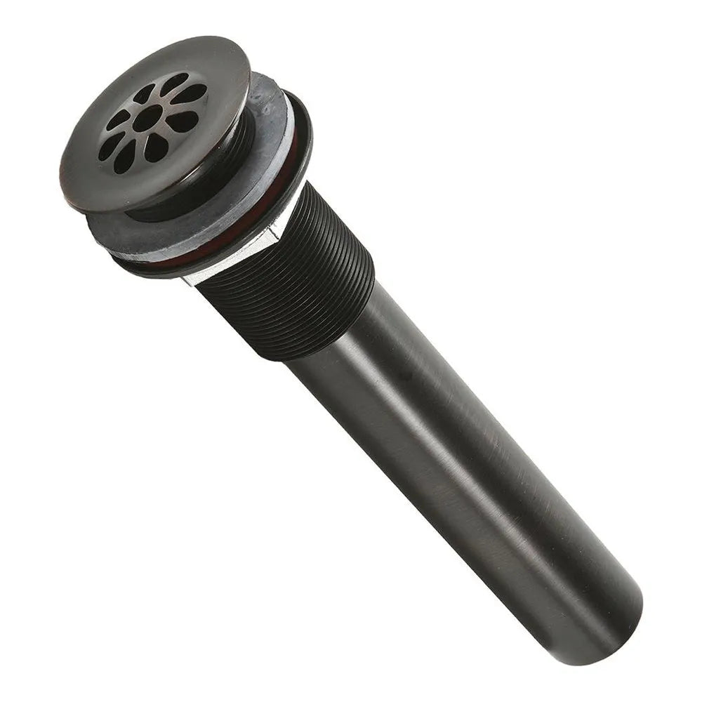 Premier Copper 1.5 in. Non-Overflow Grid Bathroom Sink Drain in Oil Rubbed Bronze (D-207ORB) main image.