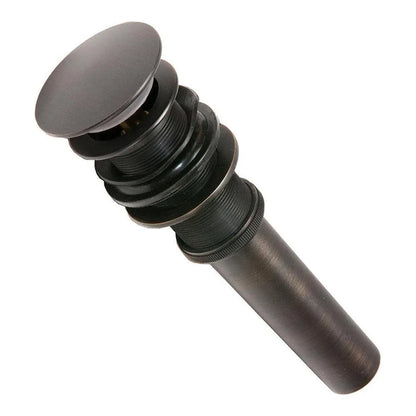 Premier Copper 1.5 in. Non-Overflow Pop-up Bathroom Sink Drain in Oil Rubbed Bronze (D-208ORB)