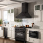 ZLINE Black Stainless Steel Wall Mount Range Hood (BS655N) 