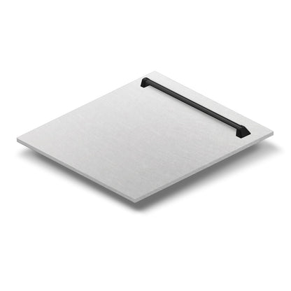 ZLINE Autograph Edition 24 in. Monument Dishwasher Panel with Color Options and Matte Black Handle (DPMTZ-24-MB)