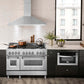 ZLINE 42 in. Convertible Vent Outdoor Approved Wall Mount Range Hood in Stainless Steel, Handle Open Box-Good Condition