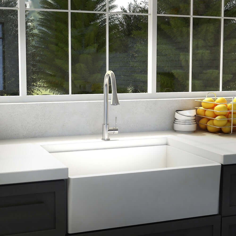 ZLINE Edison Kitchen Faucet in Chrome (EDS-KF-CH)