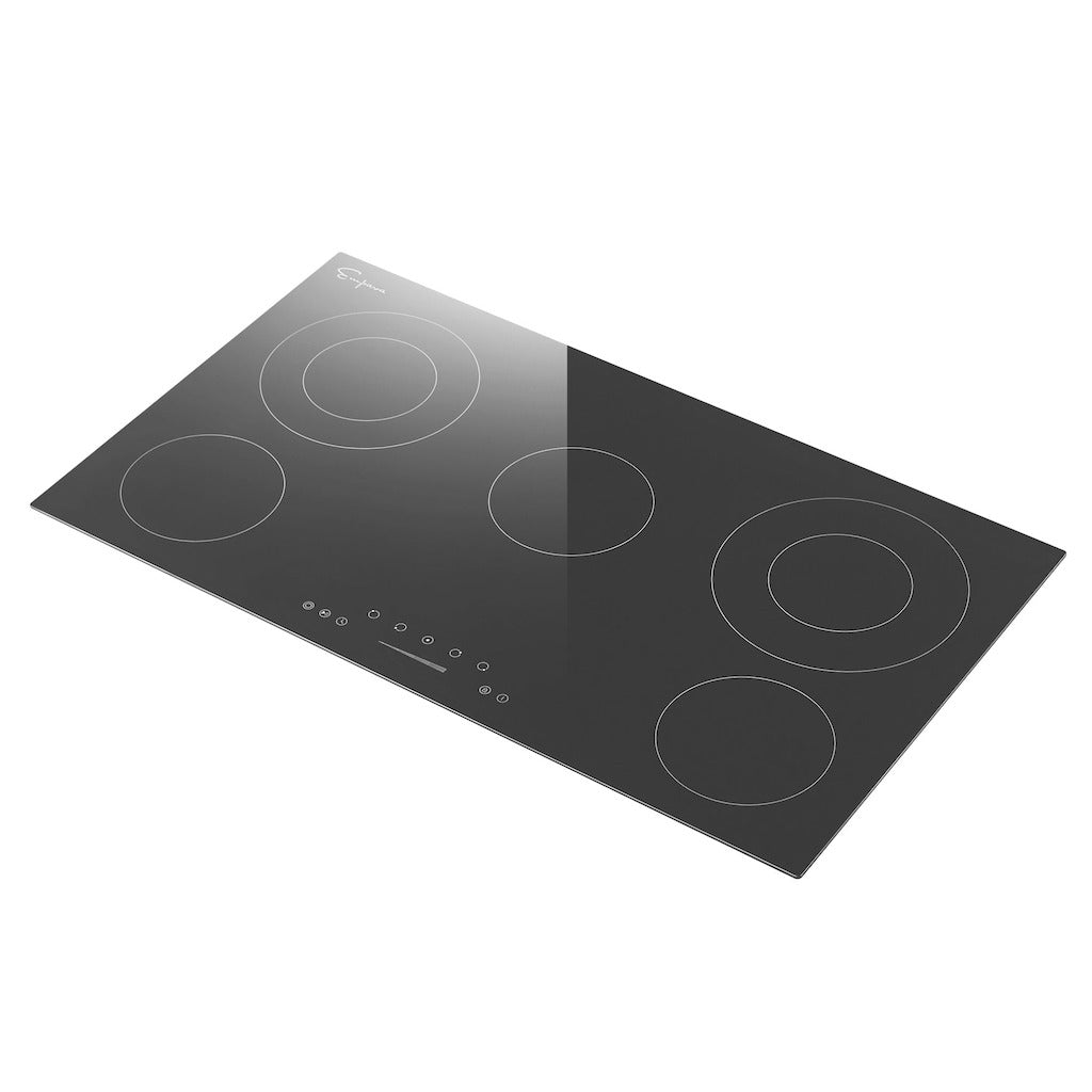 Empava 36 in. Electric Radiant Cooktop in Black (36REC14)