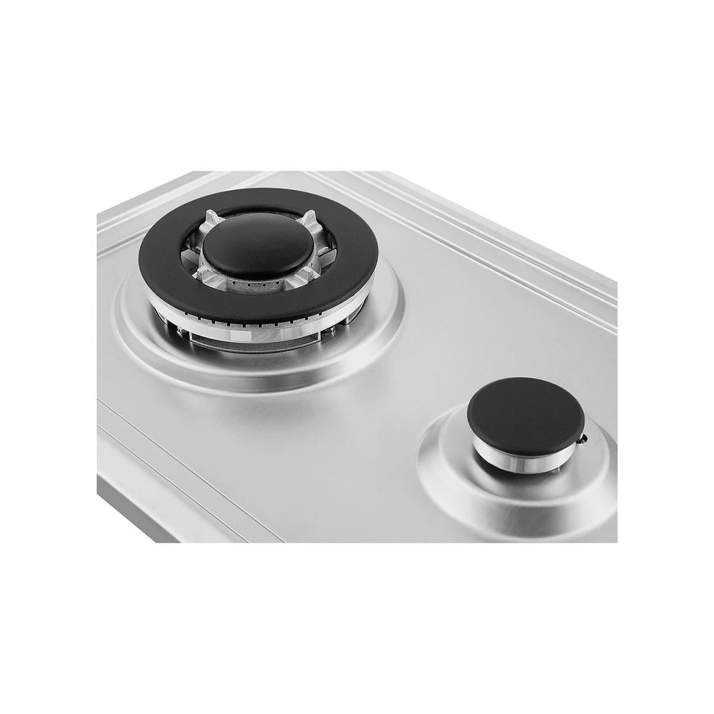 Empava 12 in. 2 burner Gas Cooktop in Stainless Steel (12GC29)