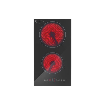 Empava 12 in. Electric Radiant Cooktop in Black (12REC10) 