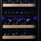 Empava 15 in. 29-Bottle Dual Zone Wine Cooler (WC02D) 