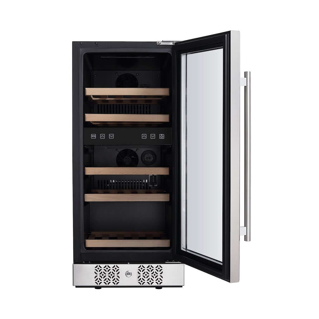 Empava 15 in. 29-Bottle Dual Zone Wine Cooler (WC02D) 