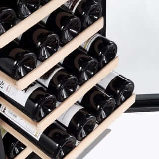 Empava 15 in. 31-Bottle Single Zone Wine Cooler (WC01S) 