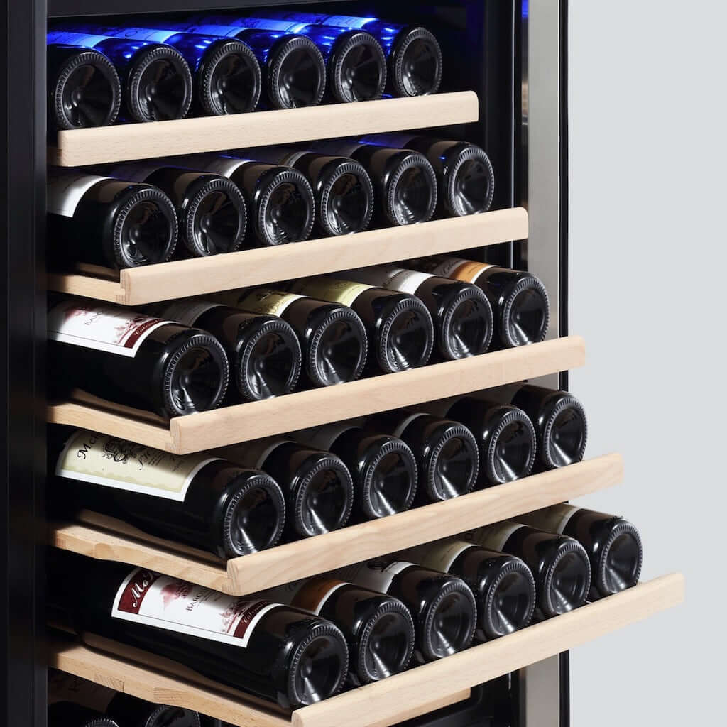 Empava 24 in. 116 Bottle Dual Zone Wine Cooler (WC06D) 